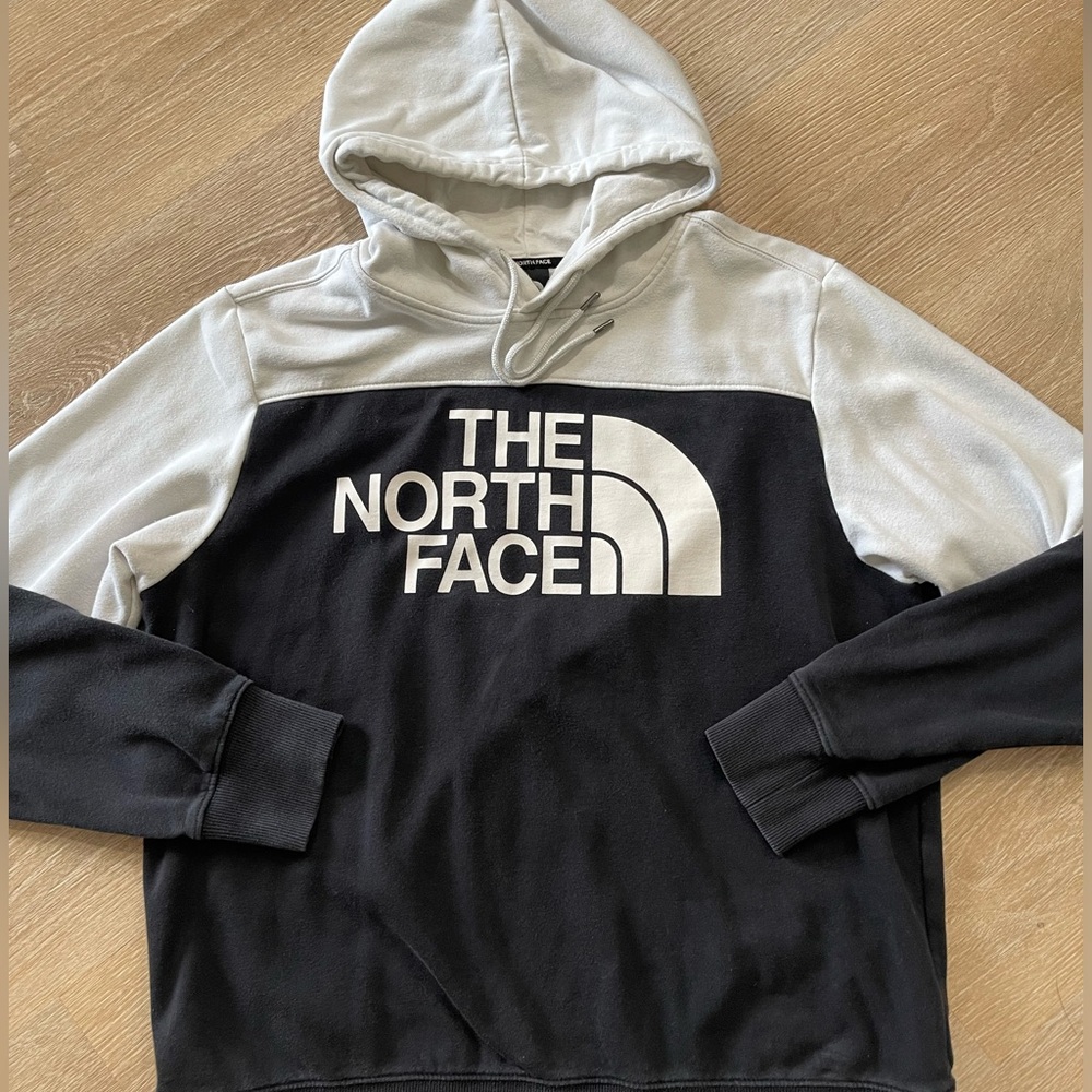 The North Face hooded sweatshirt